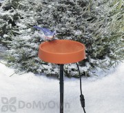 Allied Precision Heated Bird Bath with Metal Stand 12 in. (400)