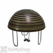 Allied Precision Bird Bath Water Wiggler with Sage Pottery Cover (5WWG-S)