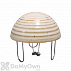 Allied Precision Bird Bath Water Wiggler with White Pottery Cover (5WWG-W)