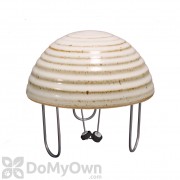 Allied Precision Bird Bath Water Wiggler with White Pottery Cover (5WWG-W)