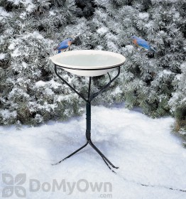 Allied Precision Heated Bird Bath with Metal Stand 20 in. (970)