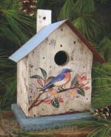Adventure Marketing Metal Roof Bluebird Bird House (82884)