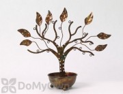 Ancient Graffiti Large Jewelry Tree Stand with Bowl (83212)