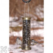 Aspects Seed Tube Antique Brass Quick Clean Base Bird Seed Feeder (394)