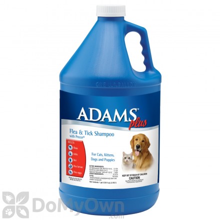 Adams Plus Flea And Tick Shampoo With Precor