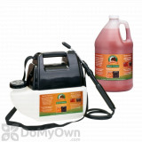 Bare Ground Just Scentsational Bark Mulch Colorant with Battery Powered Gallon Sprayer - Red