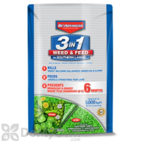 BioAdvanced 3 in 1 Weed and Feed For Southern Lawns