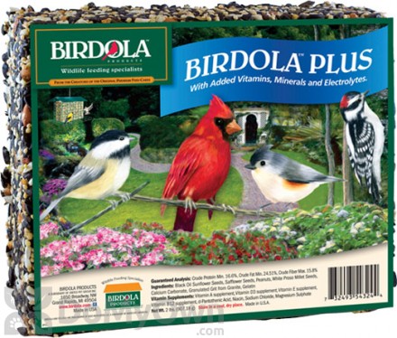 Birdola Products Birdola Plus Bird Seed Cake (54324)