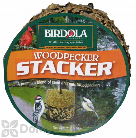 Birdola Products Woodpecker Stacker Bird Seed Cake (54611)