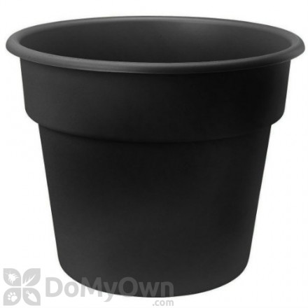 Bloem Dura Cotta Planter 20 in. Black