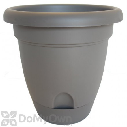 Bloem Lucca Planter 18 in. Peppercorn
