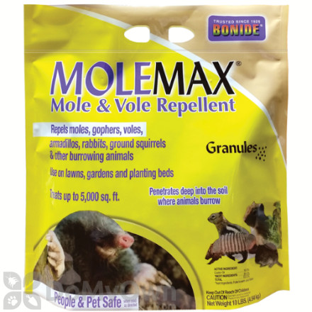 Bonide MoleMax Mole and Vole Repellent Granules 10 lb.