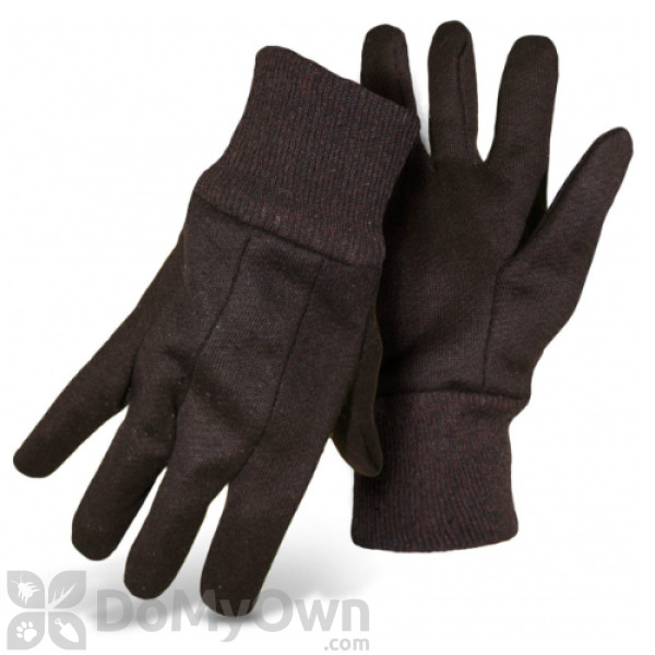Boss Brown Jersey Regular Weight  Gloves (4020B)