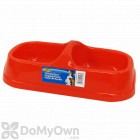 Boss Pet Hilo Rugged Plastic Double Diner