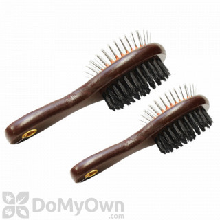 image of Boss Pet Aloe Care Combo Pin and Bristle Brush - Large