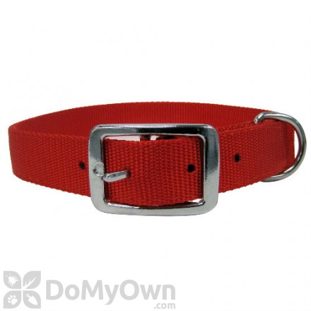 Boss Pet PDQ 5/8 in. x 16 in. Nylon Collar Red