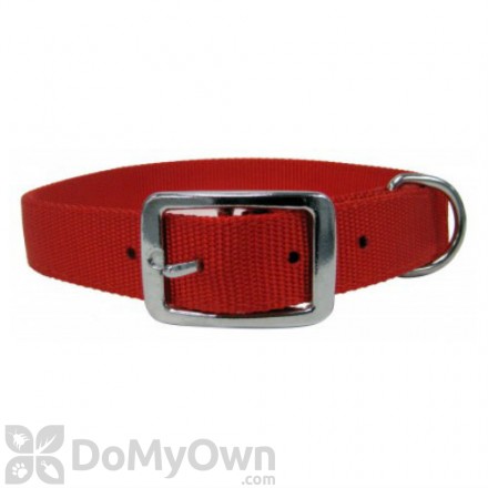 Boss Pet PDQ 3/4 in. x 16 in. Nylon Collar - Red