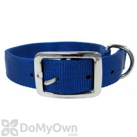 Boss Pet PDQ 3/4 in. x 18 in. Nylon Collar - Blue