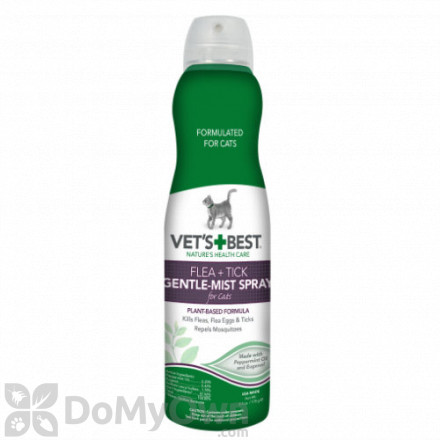 Vets Best Flea and Tick Gentle - Mist Spray for Cats