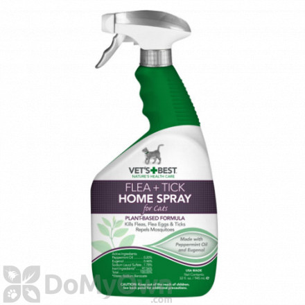 Vets Best Flea and Tick Home Spray for Cats