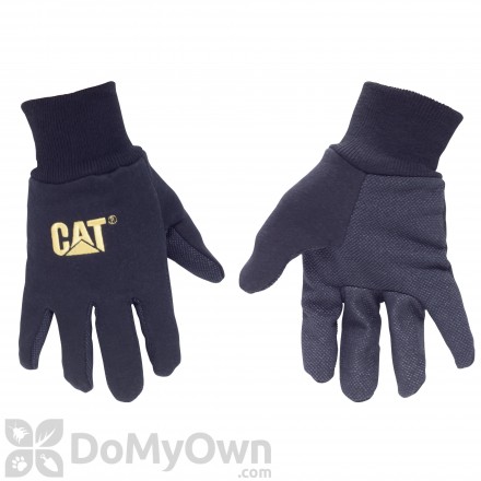 CAT Cotton Jersey PVC Dotted Palm Gloves