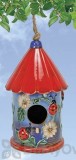 Coynes Company Ladybug Round Bird House (D2548)