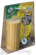 C&S Products Sweet Corn Squirrel Log with Hanger (610)