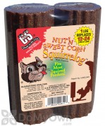 C&S Products Nut & Sweet Corn Squirrel Log (611)