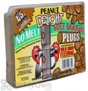 C&S Products Peanut Delight Suet Dough Plugs 12680 - SINGLE