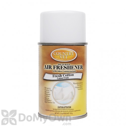 Country Vet Fresh Cotton Scent Air Freshener 5.3 oz Liquid