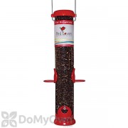 Droll Yankees Red Bird Lovers Bird Seed Feeder 15 in. (BL15RS)