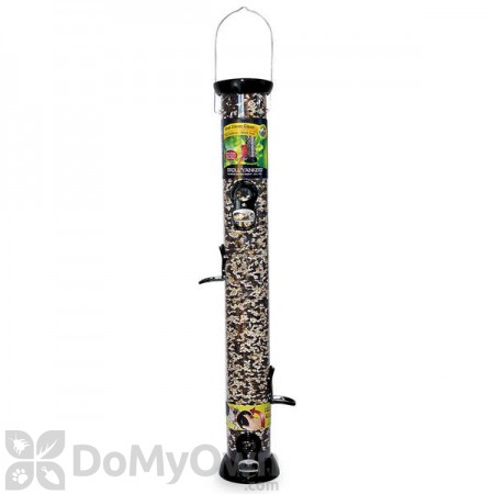 Droll Yankees ONYX Sunflower or Mixed Seed Bird Feeder with Removable Base 24 in. (CC24S)