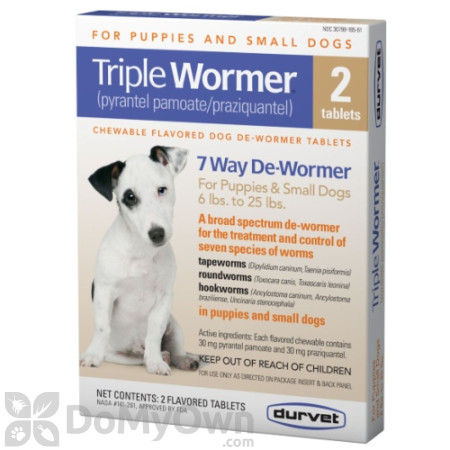 Durvet Triple Wormer Puppy and Small Dogs