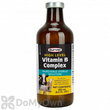 Durvet High Level Vitamin B Complex - 250 mL