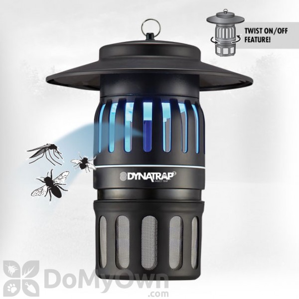 Dynatrap DT1050 Indoor/Outdoor Insect Trap, Black