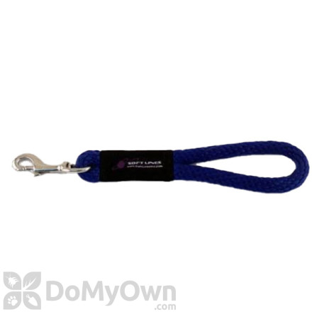 Soft Lines Dog Snap Leash - 5 / 8" Diameter x 1' Royal Blue