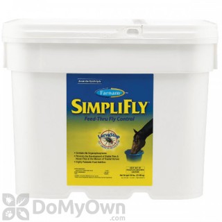 image of Farnam SimpliFly with LarvaStop Feed - Thru Fly Control 50 lb.