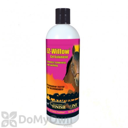 Finish Line EZ - Willow Gel Liniment for Horses