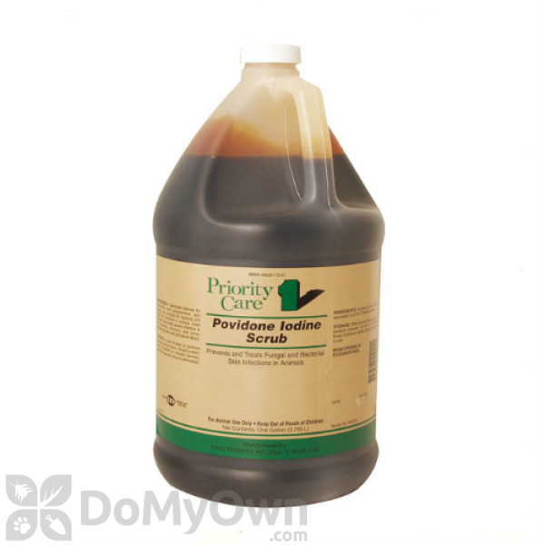 First Priority Povidone Iodine Scrub 1 gal.