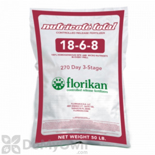 image of Florikan with Nutricote Total 18-6-8 270 Day 3-Stage