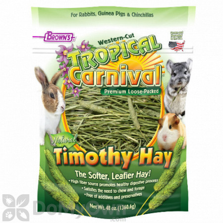 FM Browns Tropical Carnival Natural Timothy Hay 48 oz.