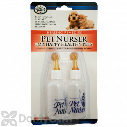 Four Paws Pet Nurser Twin Bottle Kit