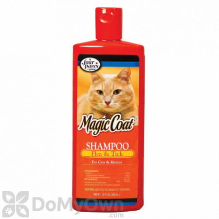 Four Paws Magic Coat Flea and Tick Shampoo for Cats and Kittens