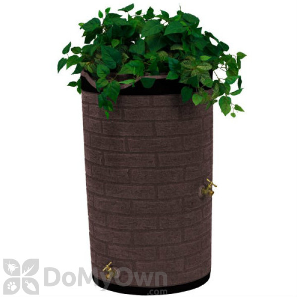 Impressions Downton 50 Gallon Rain Saver - Red Brick