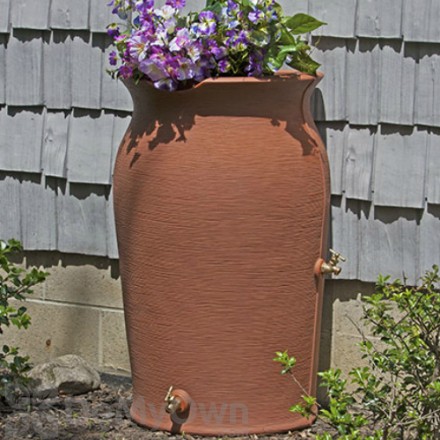 Impressions Amphora Rain Saver - Terra Cotta