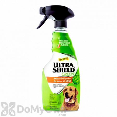 UltraShield Green Natural Fly Repellent For Dogs