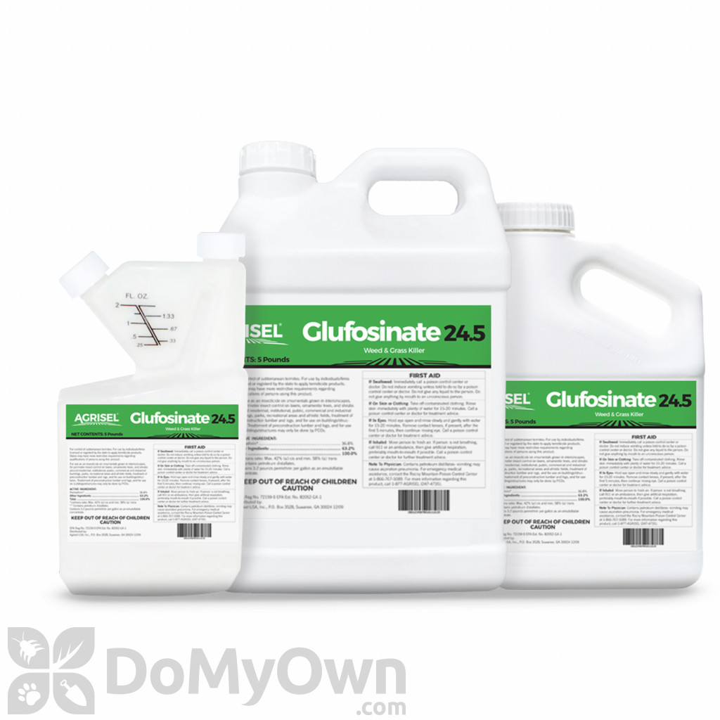 Agrisel Glufosinate 24.5 Weed and Grass Killer Post Emergent Herbicide