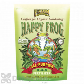 image of FoxFarm Happy Frog All Purpose Fertilizer 6 - 4 - 5