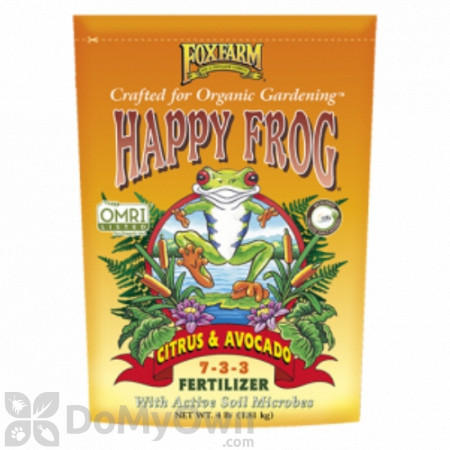 FoxFarm Happy Frog Citrus and Avocado Fertilizer 7 - 3 - 3