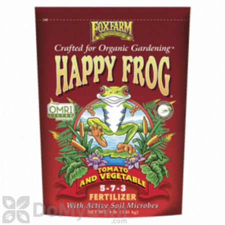 FoxFarm Happy Frog Tomato and Vegetable Fertilizer 5 - 7 - 3